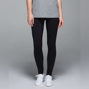 Lululemon Wunder Under Pant *Full-On Luon (Brushed)
Black Size 6